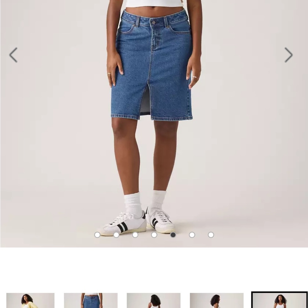 Classic  Levi’s Blue Denim Skirt